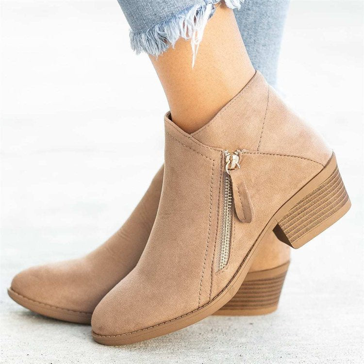 Kesperi – Bottines en Daim à Cheville