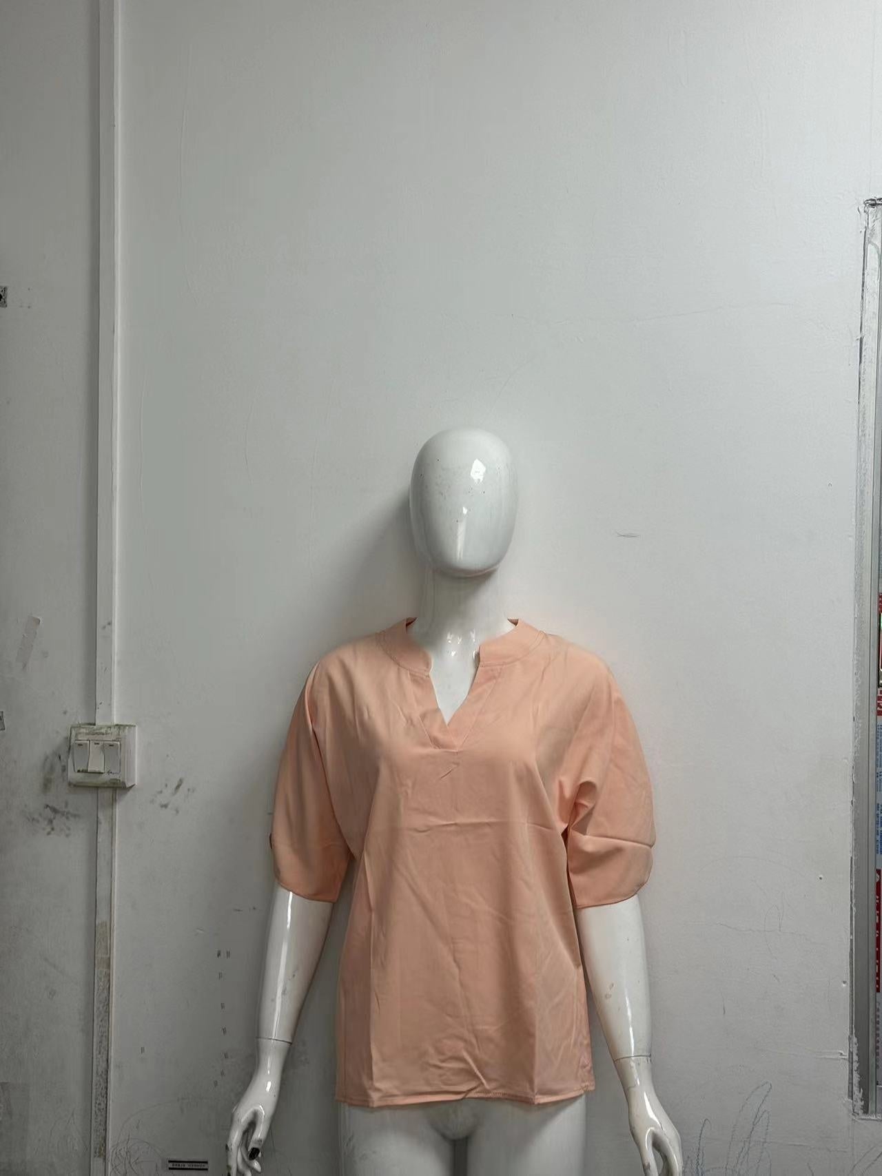 Kesperi –Blouse d'été femme en chiffon à manches courtes