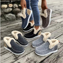 Bottes hiver polaire plates et chaudes