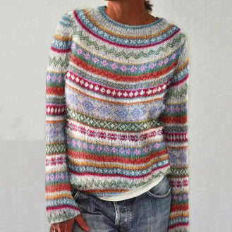Pull Femme Tendance à Enfiler