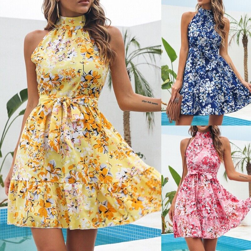 Kesperi –Robe d'Été à Imprimé Floral