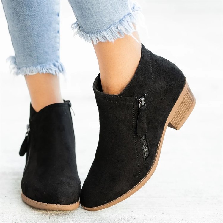 Kesperi – Bottines en Daim à Cheville