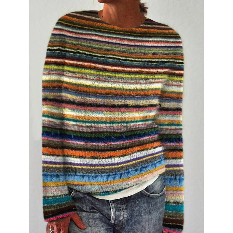 Pull Femme Tendance à Enfiler