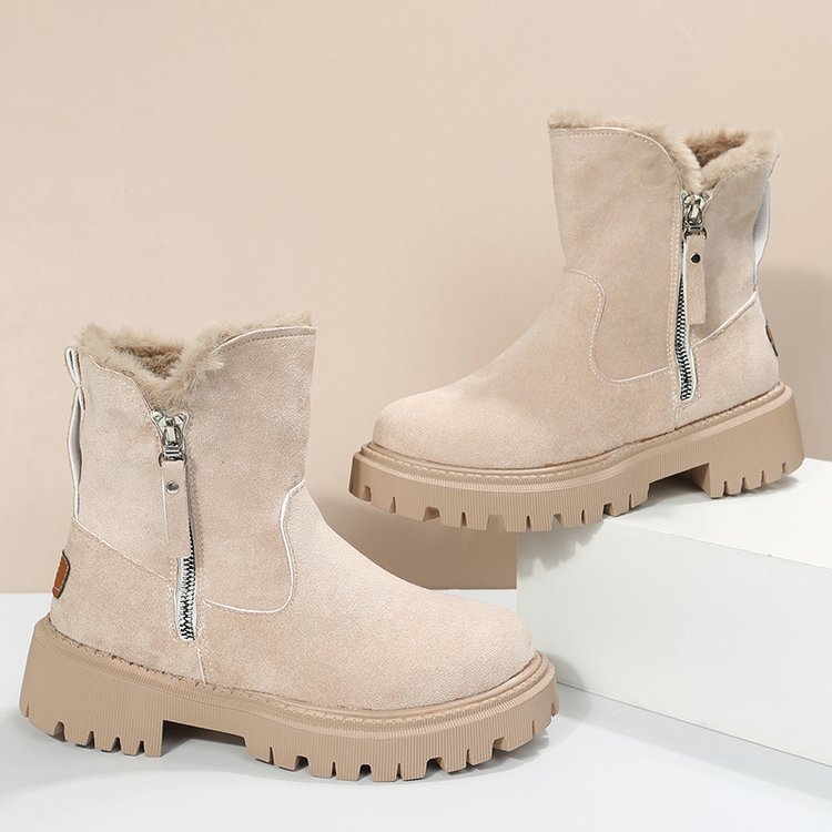 Bottes de Neige Femme Hiver