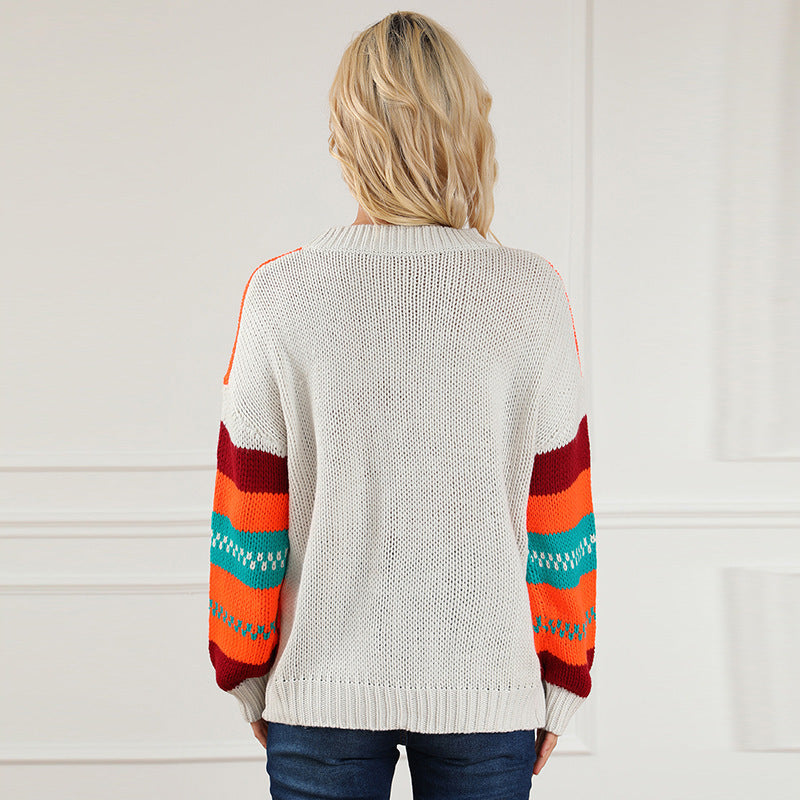 Kesperi – Pull Loose à Manches Droites