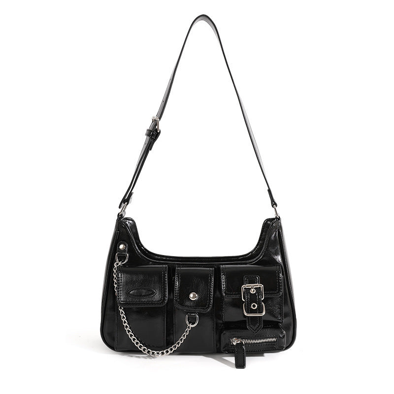 Kesperi – Sac Bandoulière Moto Chaîne Style Hongkongais