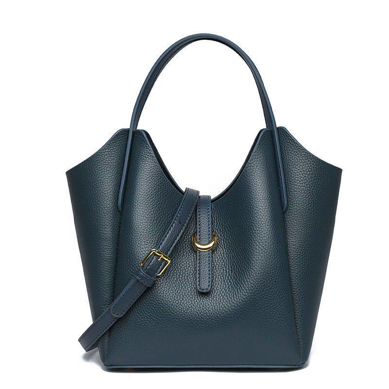 Kesperi – Sac Seau à Main en Cuir Véritable