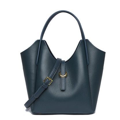 Kesperi – Sac Seau à Main en Cuir Véritable