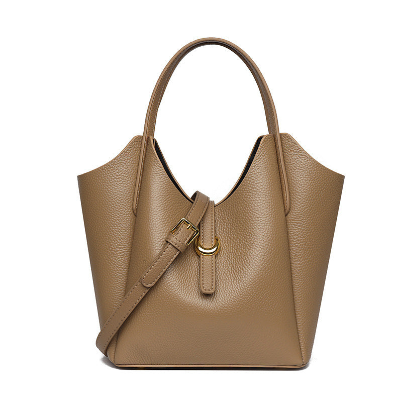 Kesperi – Sac Seau à Main en Cuir Véritable