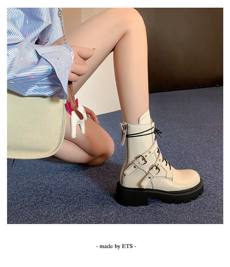 Kesperi – Bottines Motardes Femme