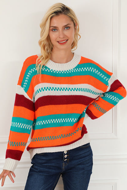 Kesperi – Pull Loose à Manches Droites