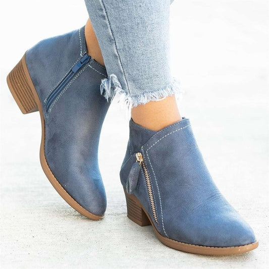 Kesperi – Bottines en Daim à Cheville