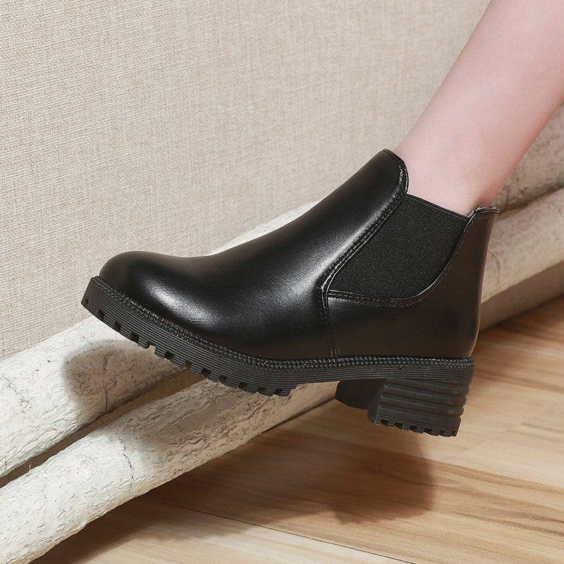 Bottines Basses à Talon Plat