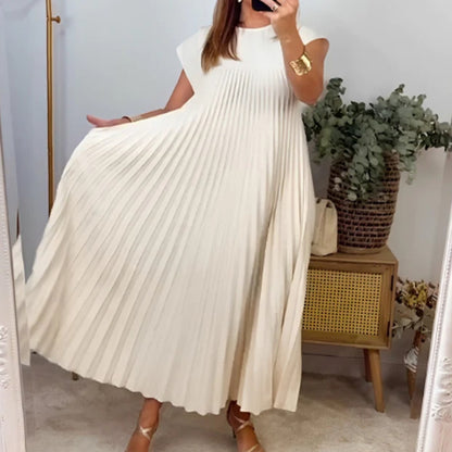 Kesperi –Robe Ample Unie Élégante