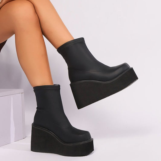 Kesperi –Bottes Femme Grandes Tailles, Style Bas Mode