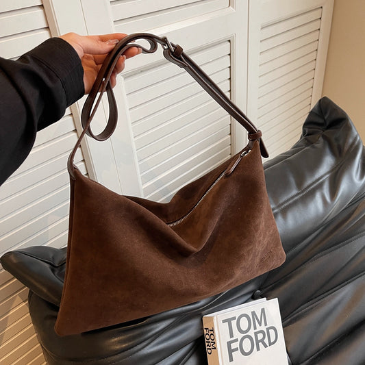 Sac Vintage en Daim pour Femme