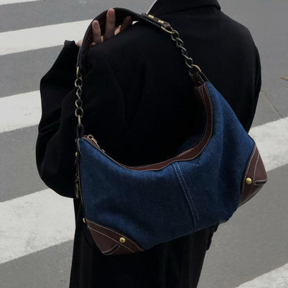 Kesperi – Sac Denim en Forme de Ravioli