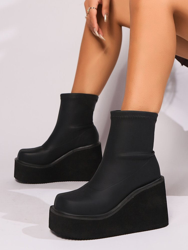 Kesperi –Bottes Femme Grandes Tailles, Style Bas Mode
