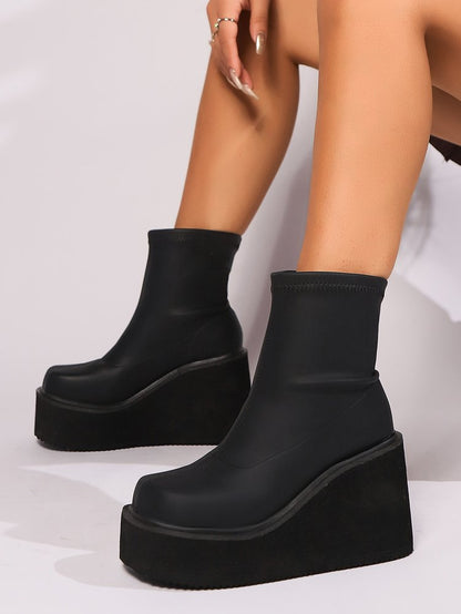 Kesperi –Bottes Femme Grandes Tailles, Style Bas Mode