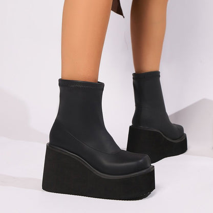 Kesperi –Bottes Femme Grandes Tailles, Style Bas Mode