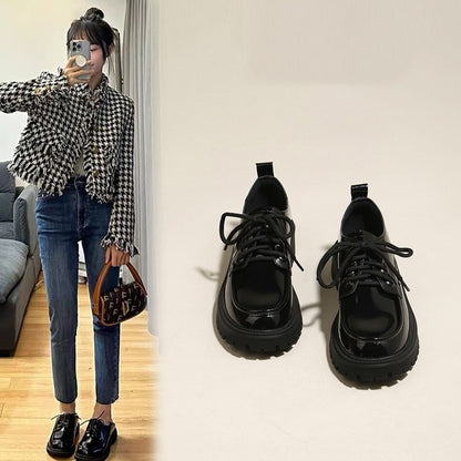 Kesperi –Chaussures à Lacets Femme Semelle Épaisse