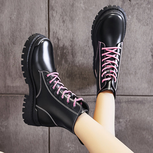 Kesperi –Bottes Martin Hautes Style Britannique