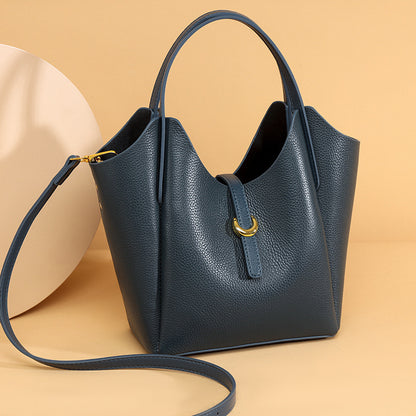 Kesperi – Sac Seau à Main en Cuir Véritable