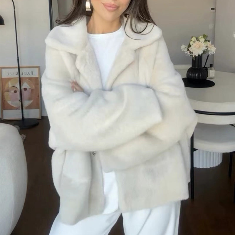 Kesperi –Veste femme en polaire peluche