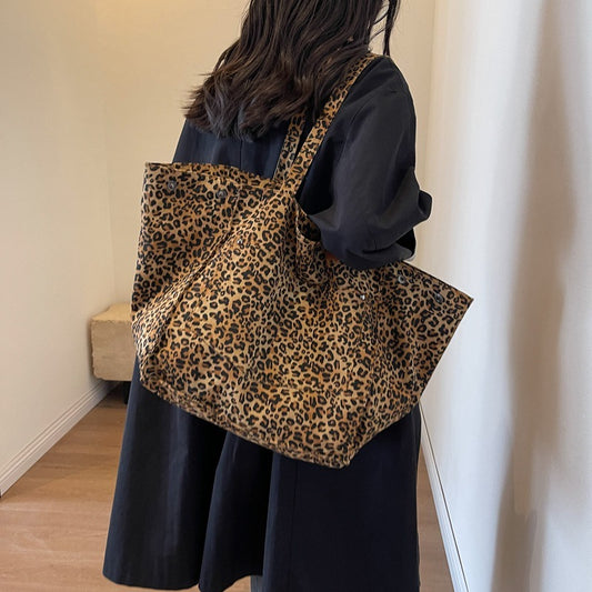 Sac Léopard Grande Capacité